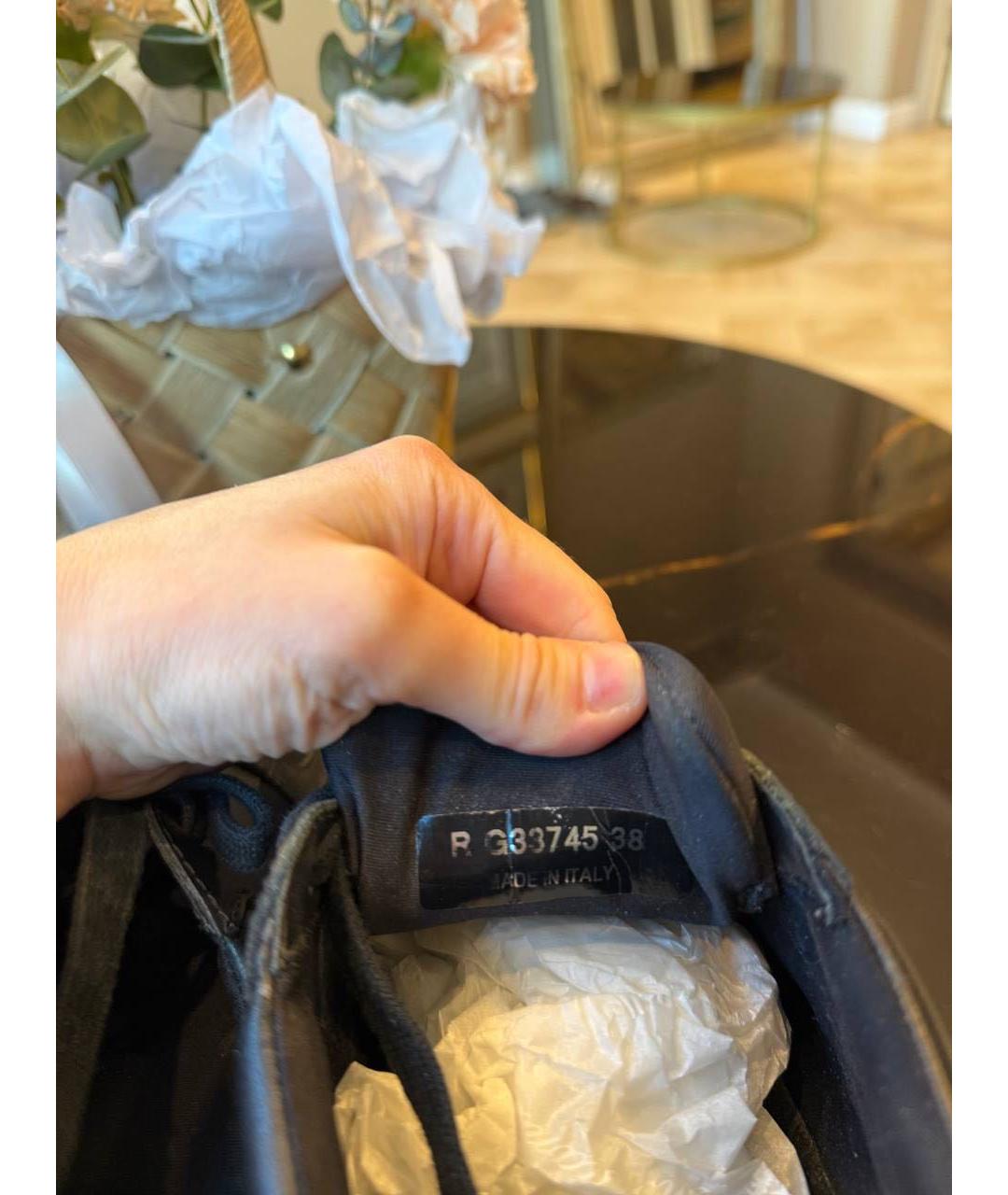 CHANEL Черные кроссовки, фото 7