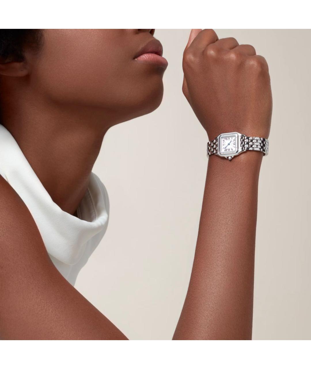 CARTIER Серебряные часы, фото 3