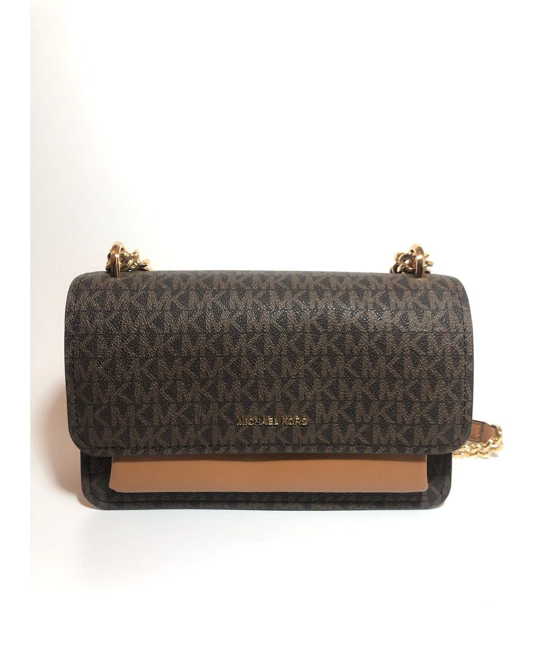 MICHAEL KORS Коричневая сумка через плечо, фото 6