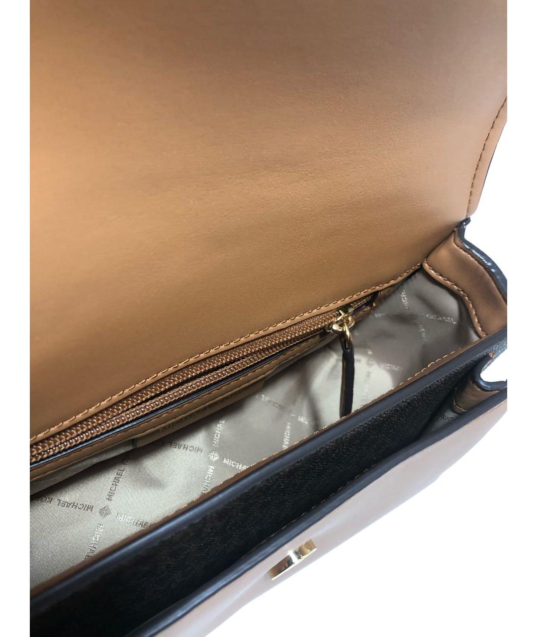 MICHAEL KORS Коричневая сумка через плечо, фото 4