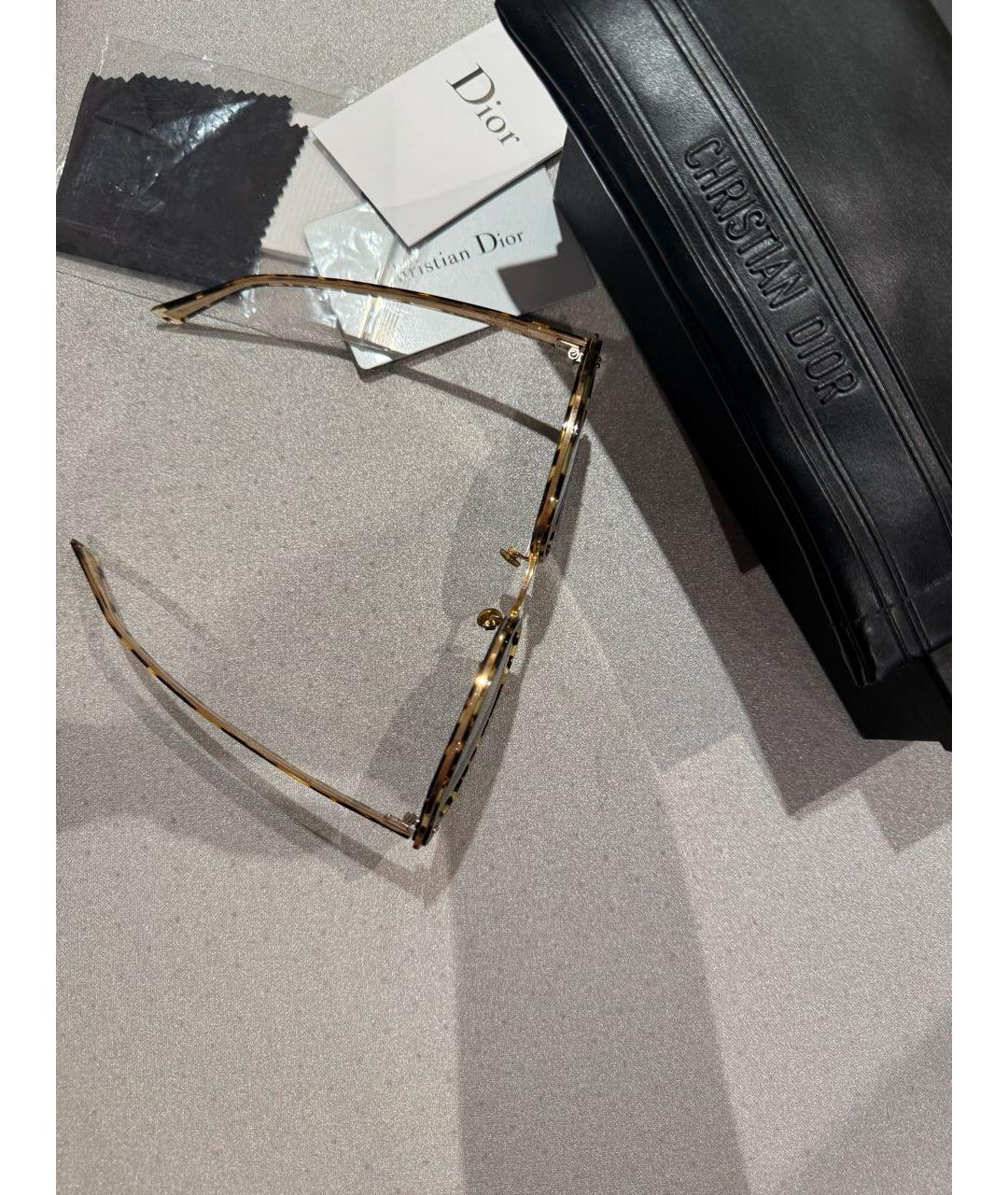 CHRISTIAN DIOR Мульти металлические солнцезащитные очки, фото 8