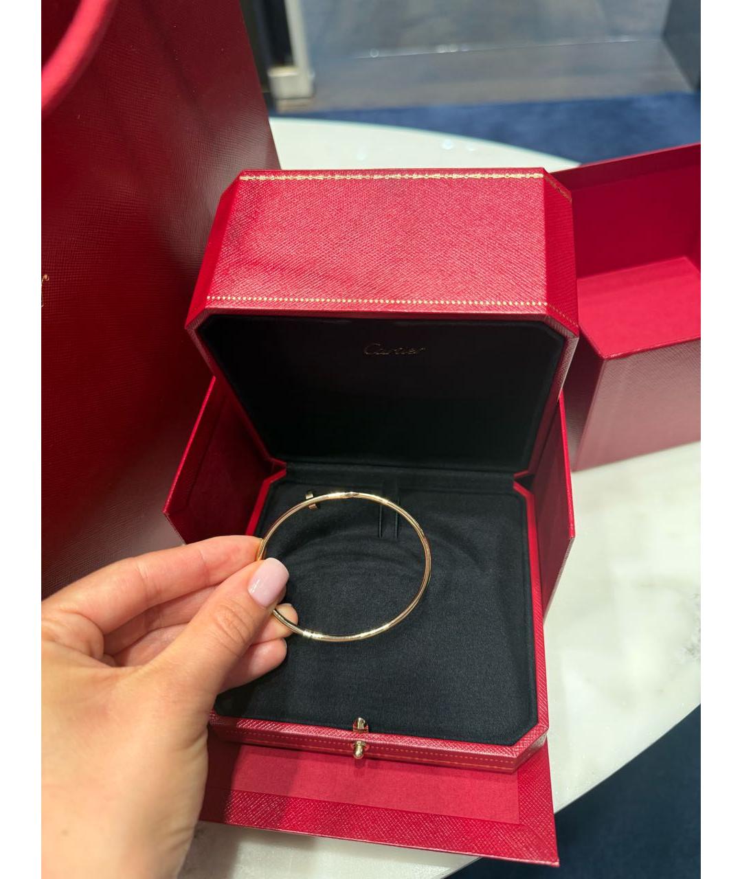 CARTIER Золотой браслет из желтого золота, фото 4