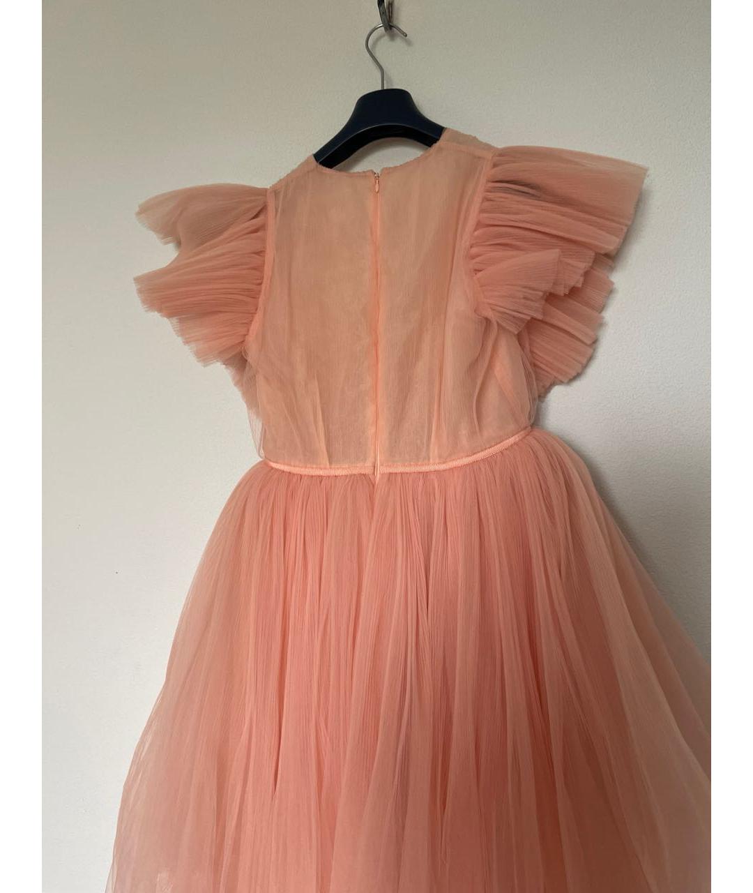 GIAMBATTISTA VALLI Розовое синтетическое вечернее платье, фото 2