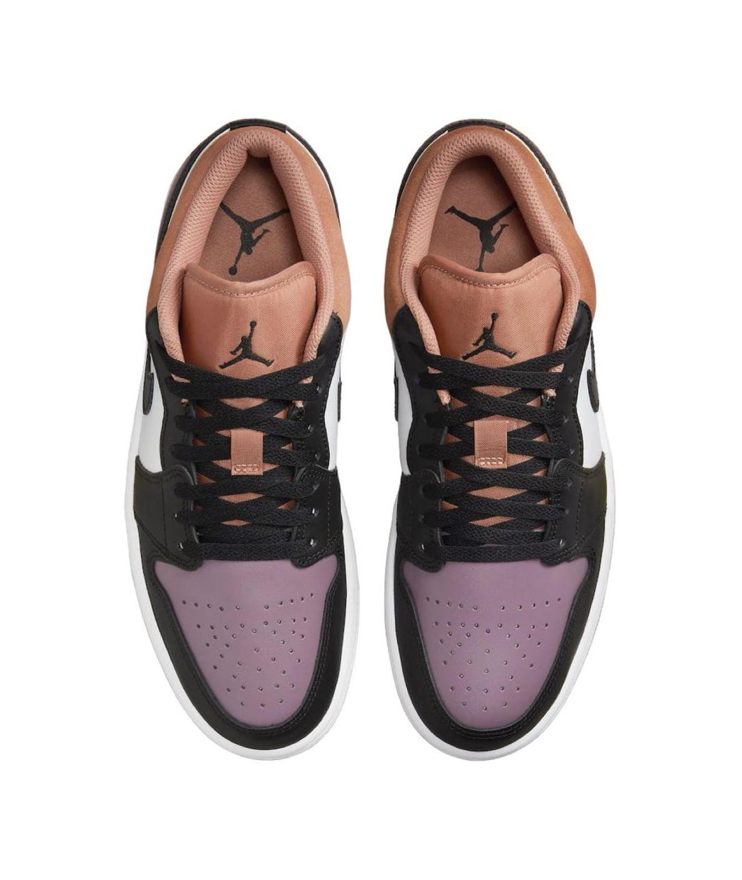 JORDAN Коричневые кожаные кроссовки, фото 3