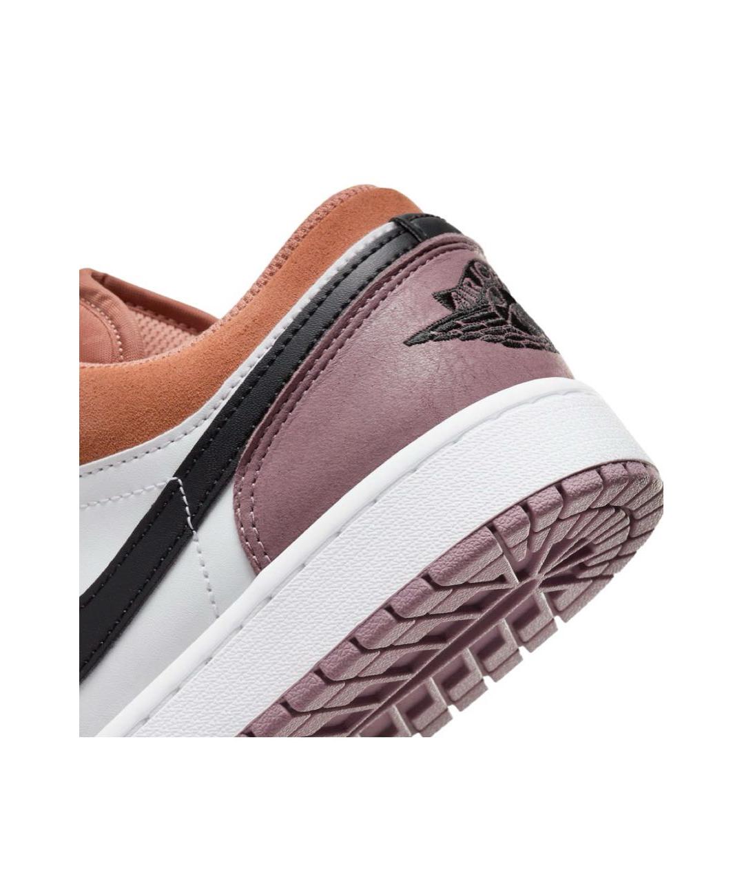 JORDAN Коричневые кожаные кроссовки, фото 7