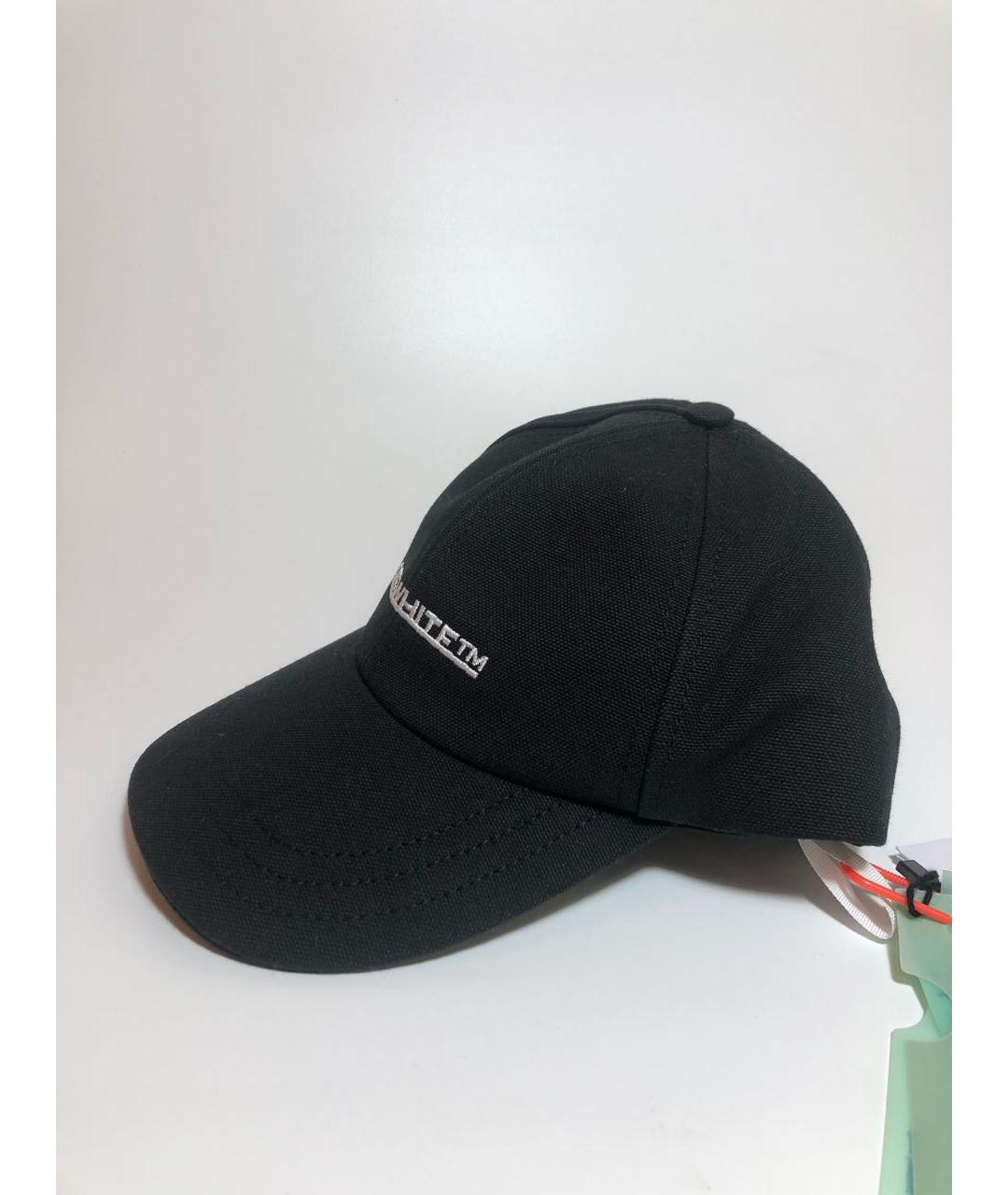 OFF-WHITE Черная кепка, фото 2