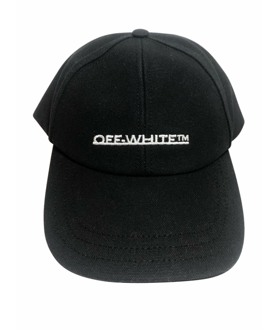 OFF-WHITE Черная кепка, фото 1