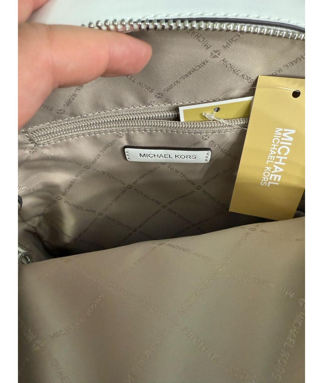 MICHAEL MICHAEL KORS Синий деним рюкзак, фото 4