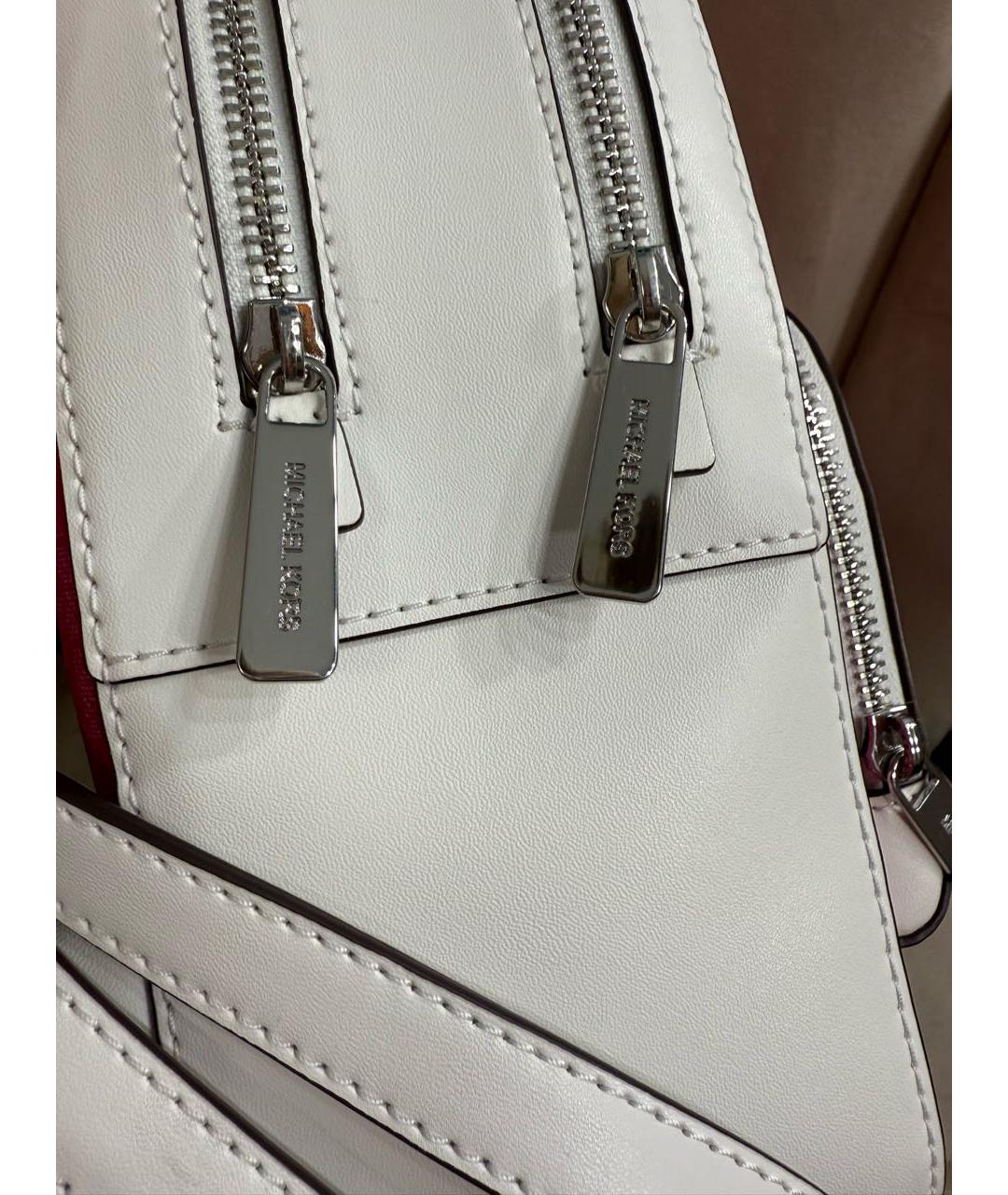 MICHAEL MICHAEL KORS Фуксия кожаный рюкзак, фото 6