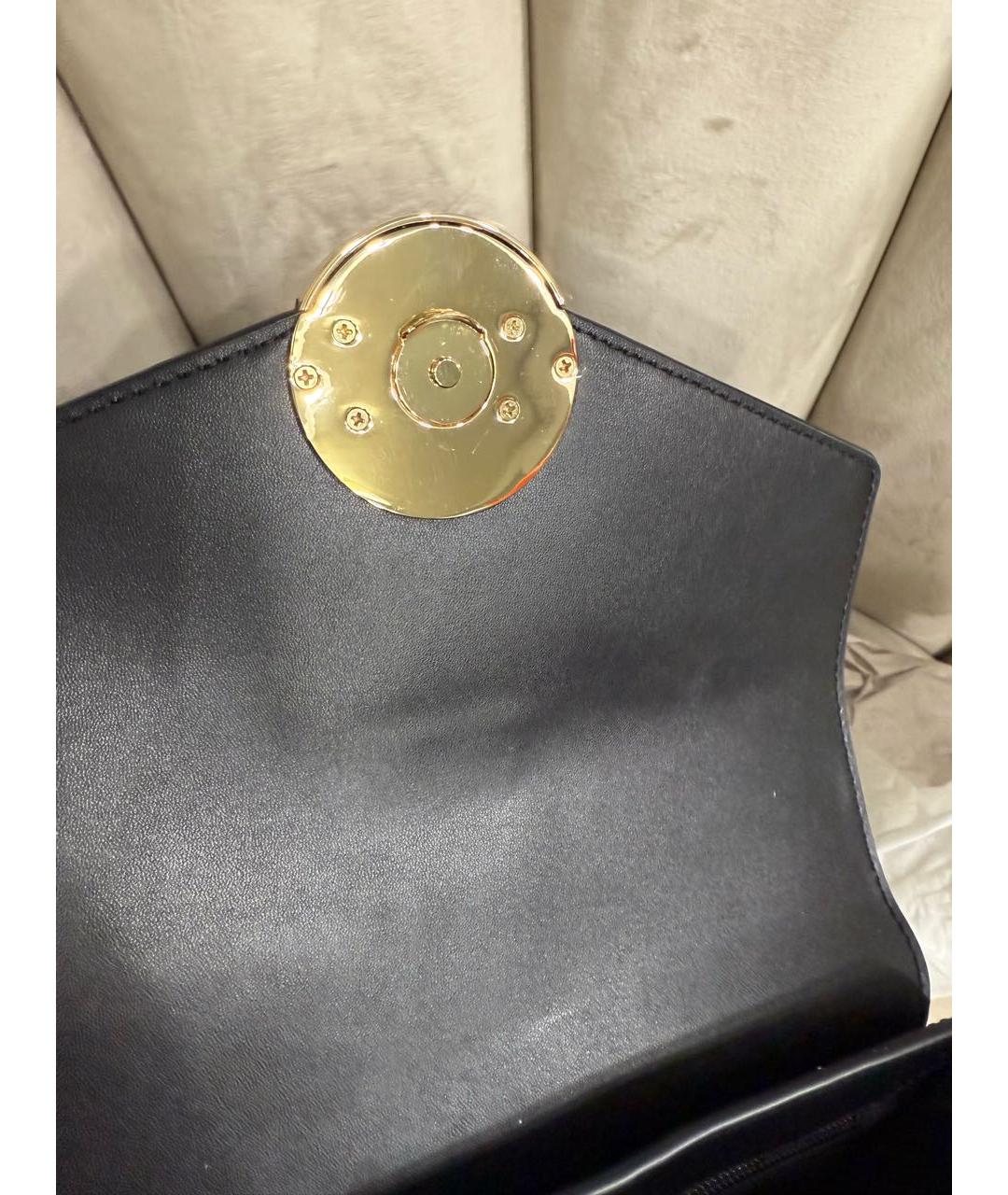 MICHAEL MICHAEL KORS Черная сумка через плечо из искусственной кожи, фото 9