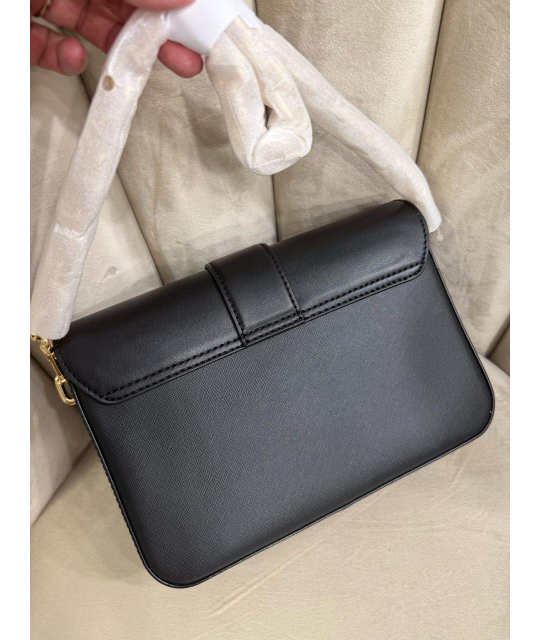 MICHAEL MICHAEL KORS Черная сумка через плечо из искусственной кожи, фото 5