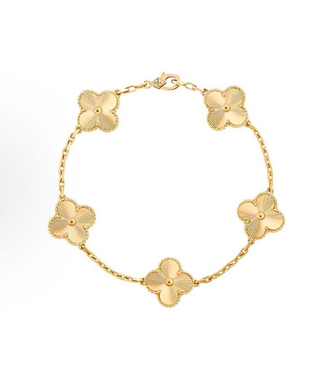 VAN CLEEF & ARPELS Золотой браслет из желтого золота, фото 4