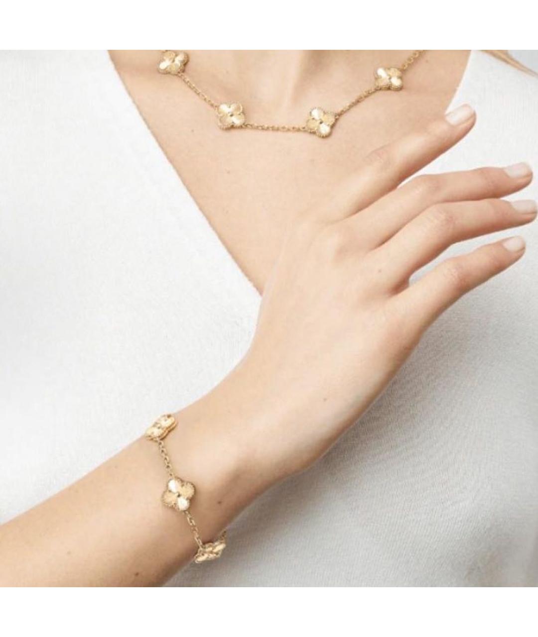 VAN CLEEF & ARPELS Золотой браслет из желтого золота, фото 3