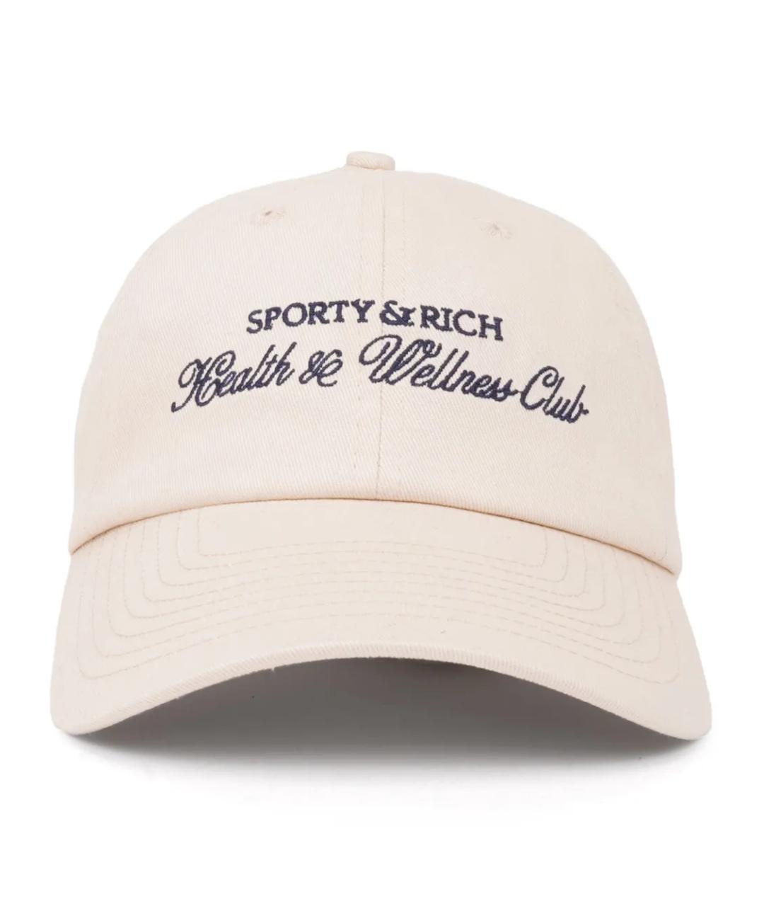 SPORTY AND RICH Бежевая хлопковая кепка/бейсболка, фото 1