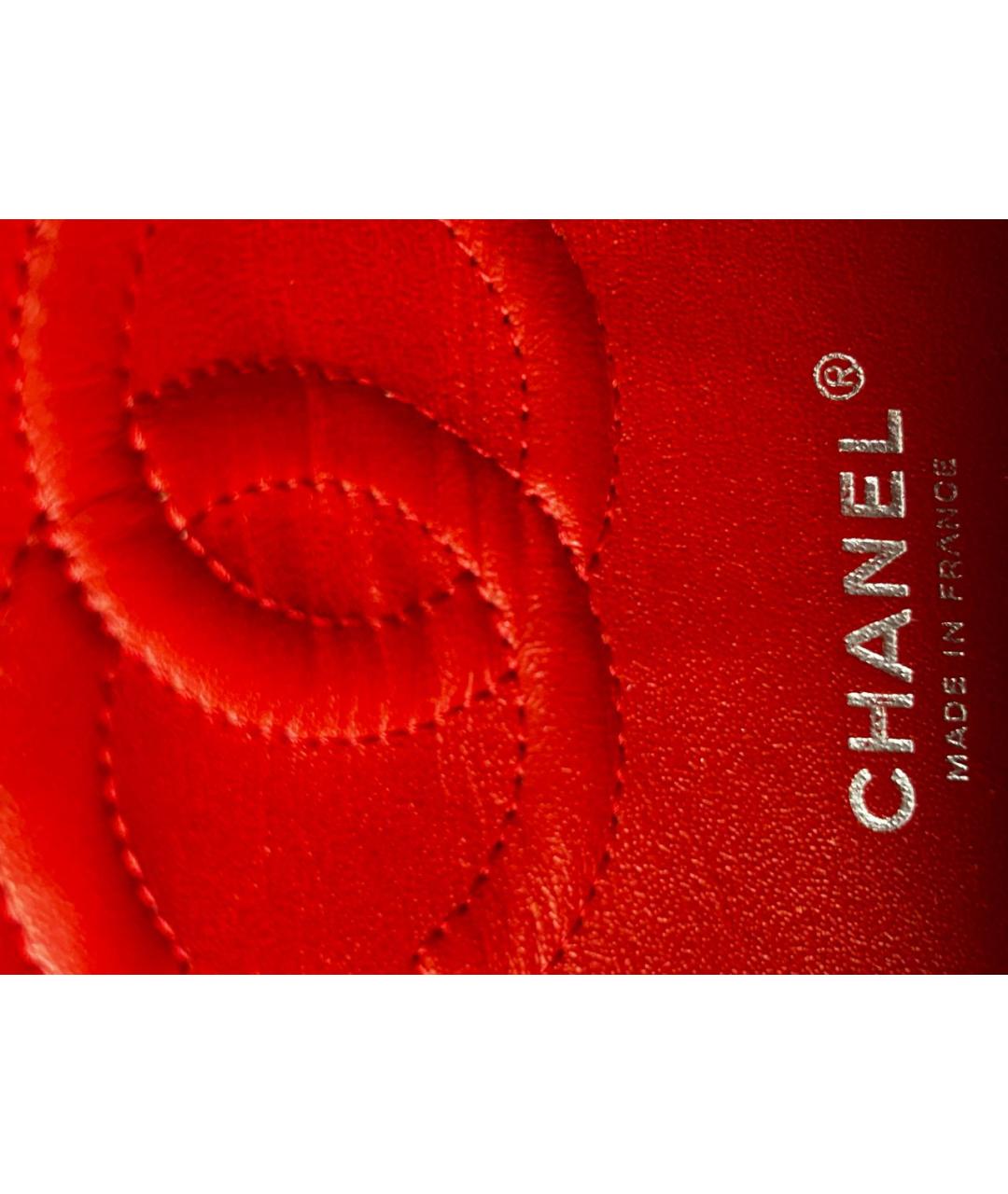 CHANEL Черная кожаная сумка через плечо, фото 8