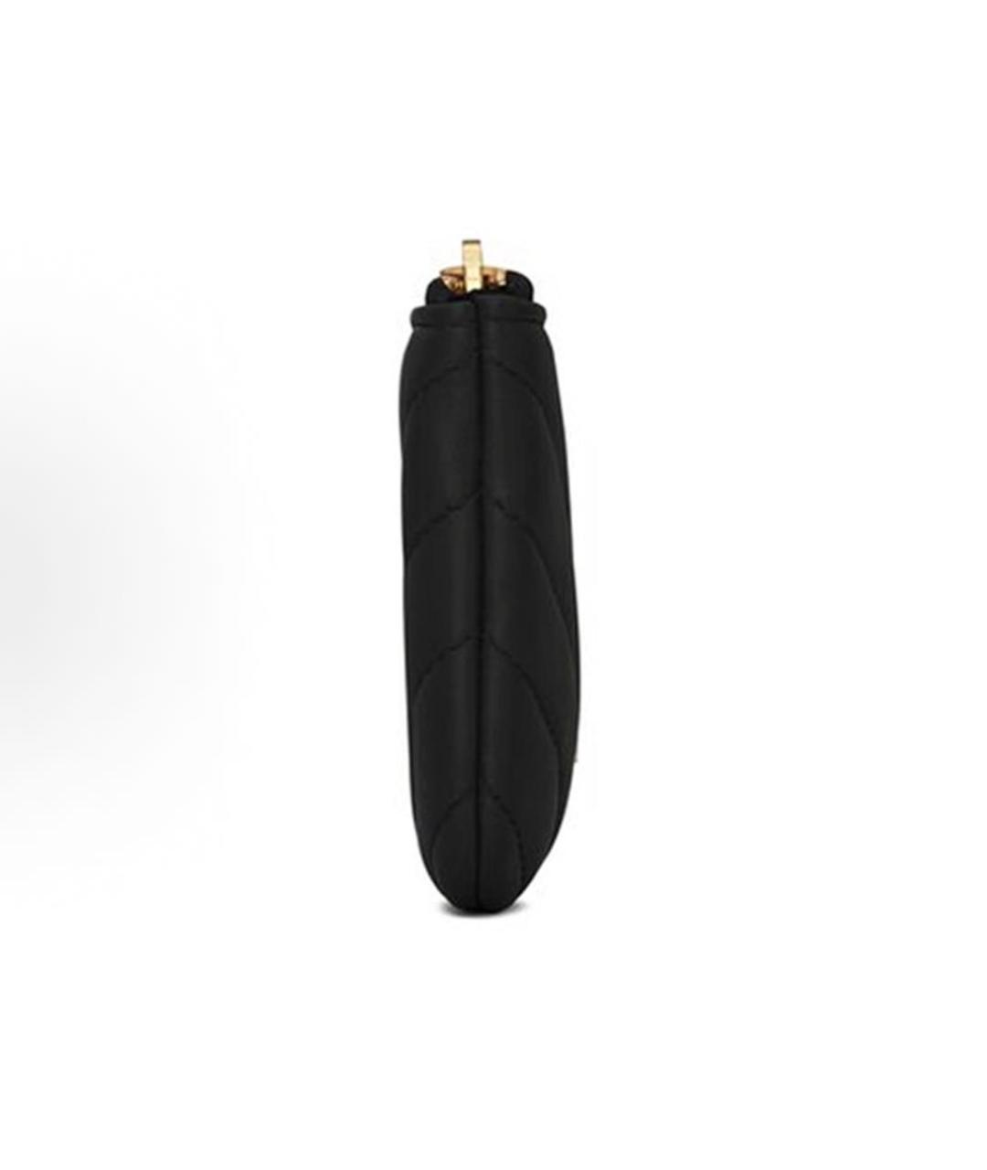 SAINT LAURENT Черная ключница, фото 2