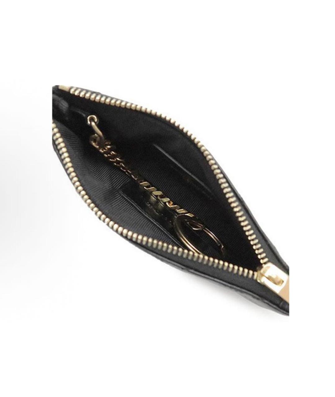 SAINT LAURENT Черная ключница, фото 4