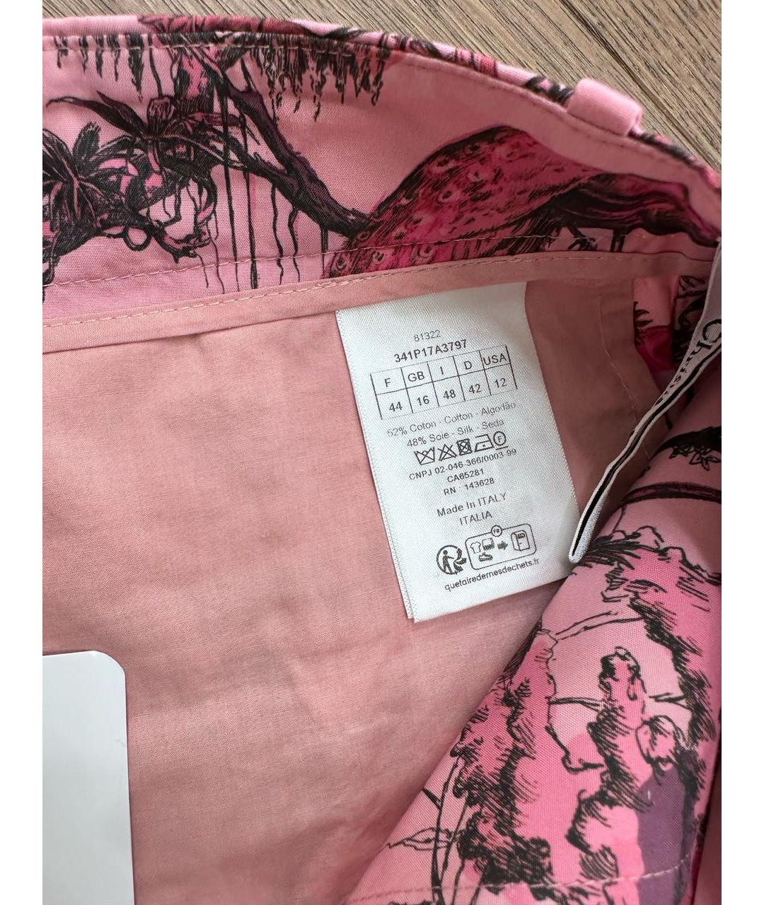 CHRISTIAN DIOR Розовые шорты, фото 3