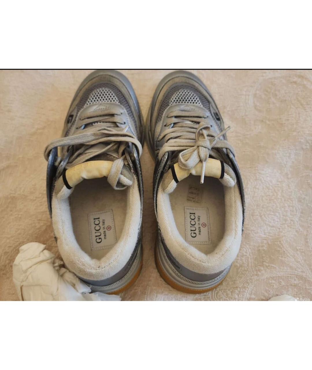 GUCCI Мульти низкие кроссовки / кеды, фото 2