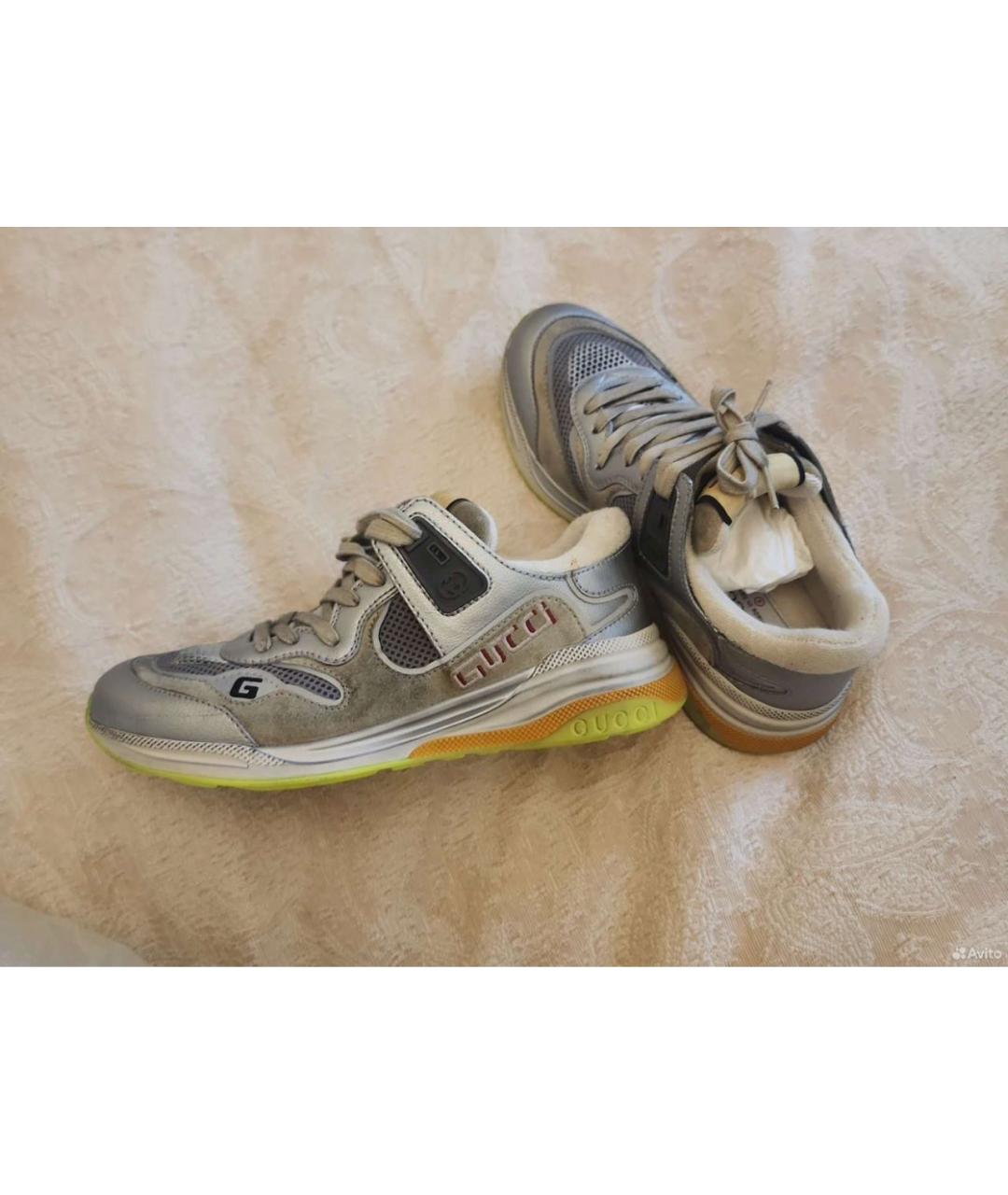 GUCCI Мульти низкие кроссовки / кеды, фото 3