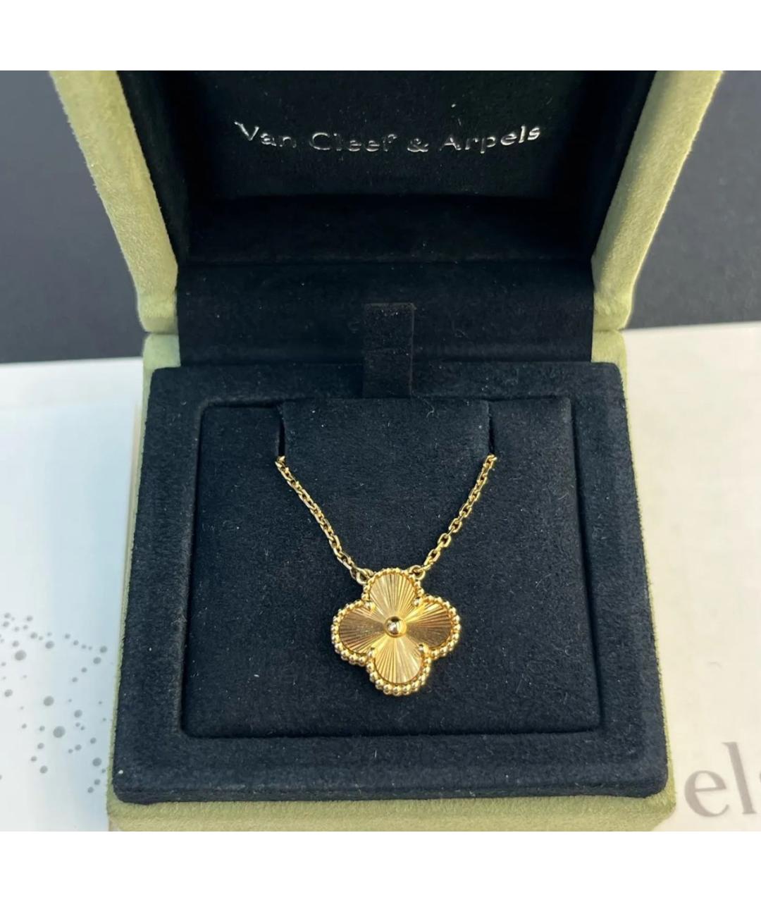 VAN CLEEF & ARPELS Золотая подвеска из желтого золота, фото 2