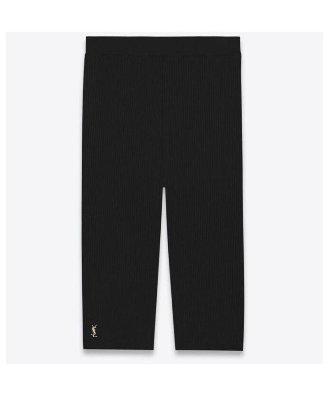 SAINT LAURENT Черные капри, фото 8