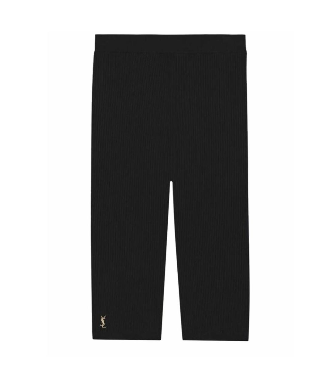SAINT LAURENT Черные капри, фото 9