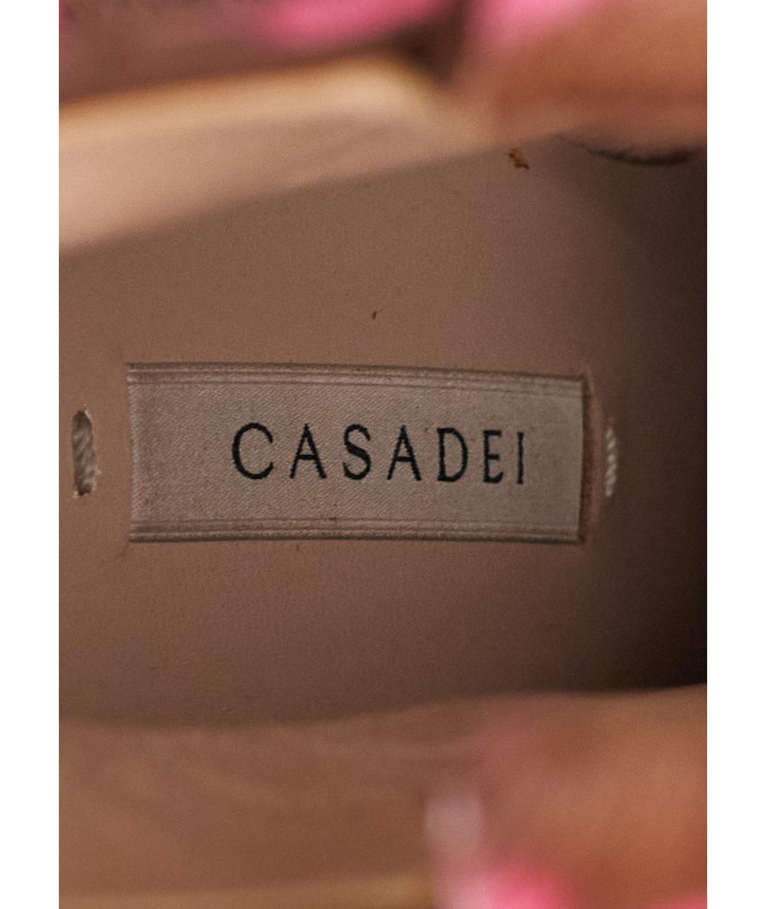 CASADEI Розовые ботильоны, фото 5