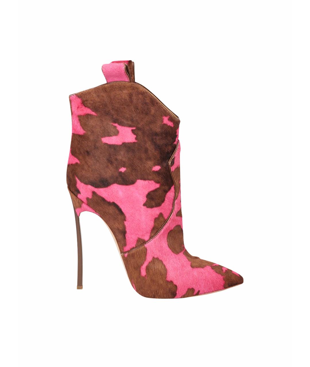 CASADEI Розовые ботильоны, фото 1