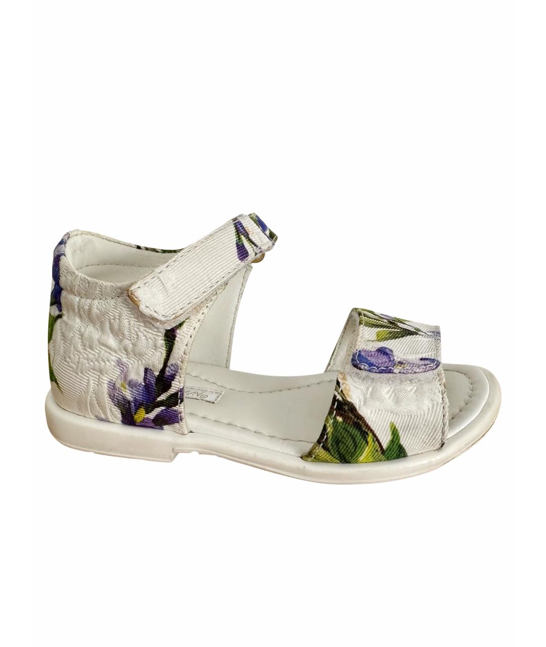 DOLCE&GABBANA Белые балетки и туфли, фото 1