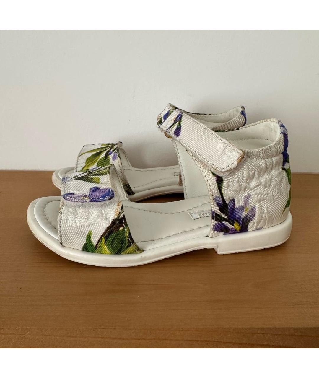 DOLCE&GABBANA Белые балетки и туфли, фото 8