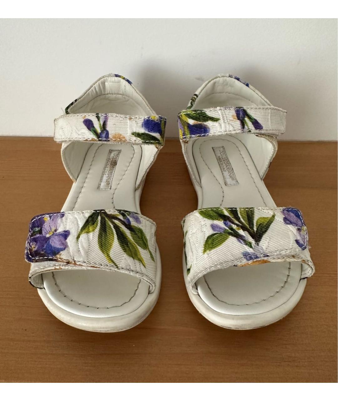 DOLCE&GABBANA Белые балетки и туфли, фото 2