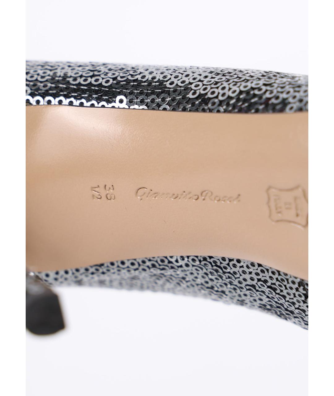 GIANVITO ROSSI Черные кожаные ботильоны, фото 5