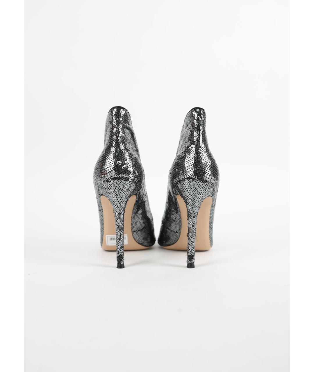 GIANVITO ROSSI Черные кожаные ботильоны, фото 4