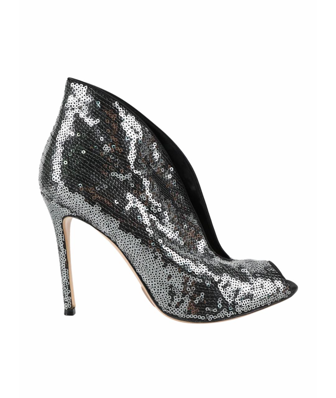 GIANVITO ROSSI Черные кожаные ботильоны, фото 1