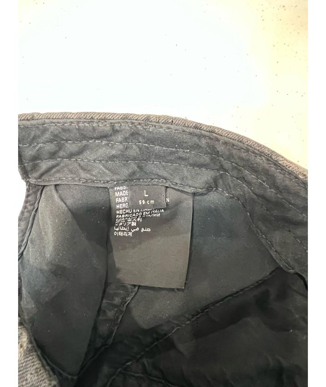BALENCIAGA Черная хлопковая кепка/бейсболка, фото 4