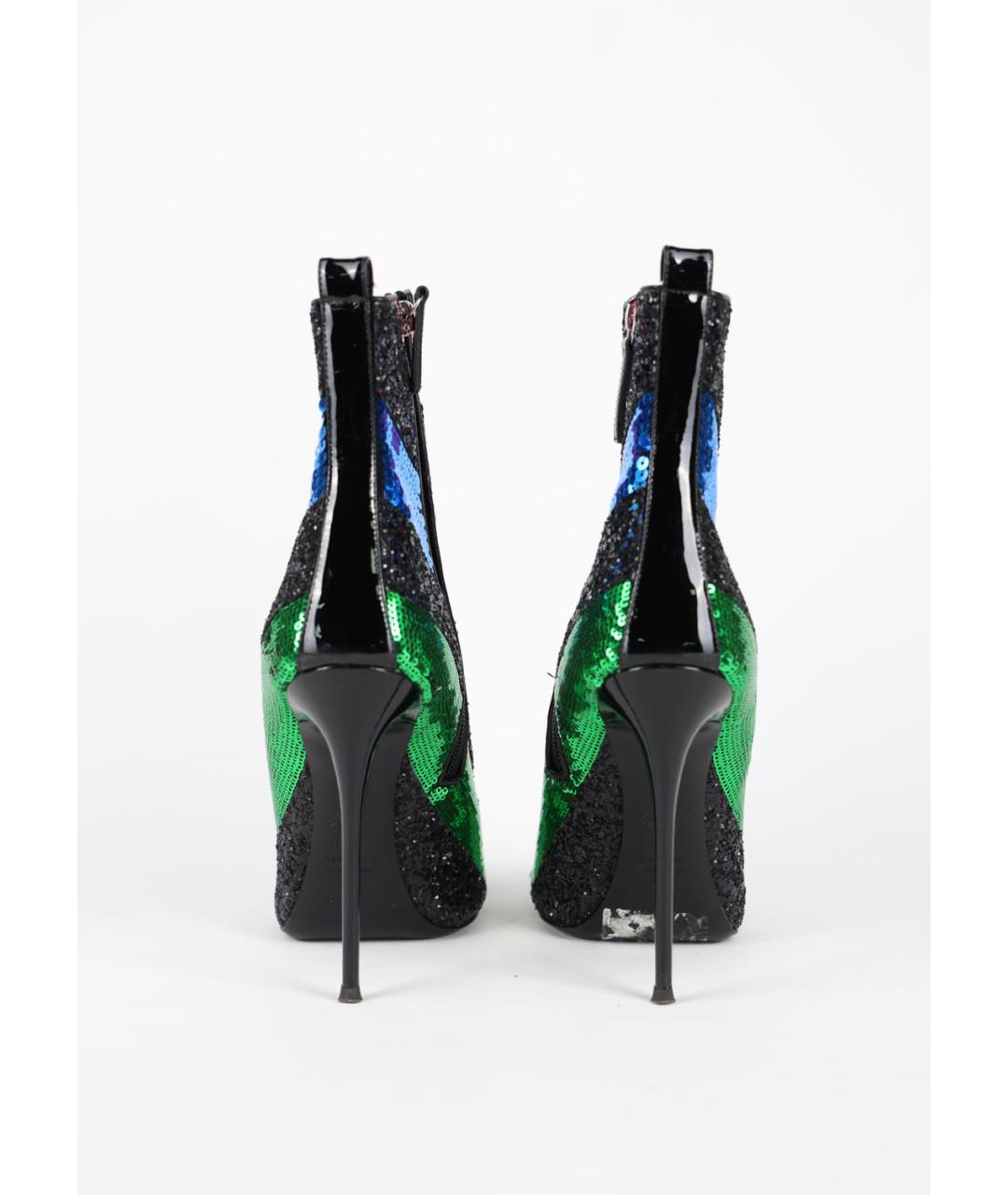 GIUSEPPE ZANOTTI DESIGN Мульти текстильные ботильоны, фото 4