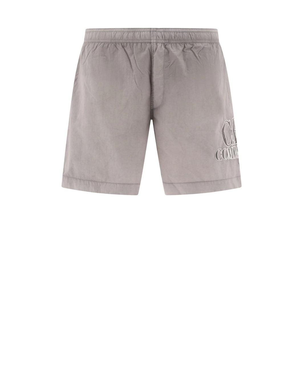 CP COMPANY Бежевые полиамидовые шорты, фото 1