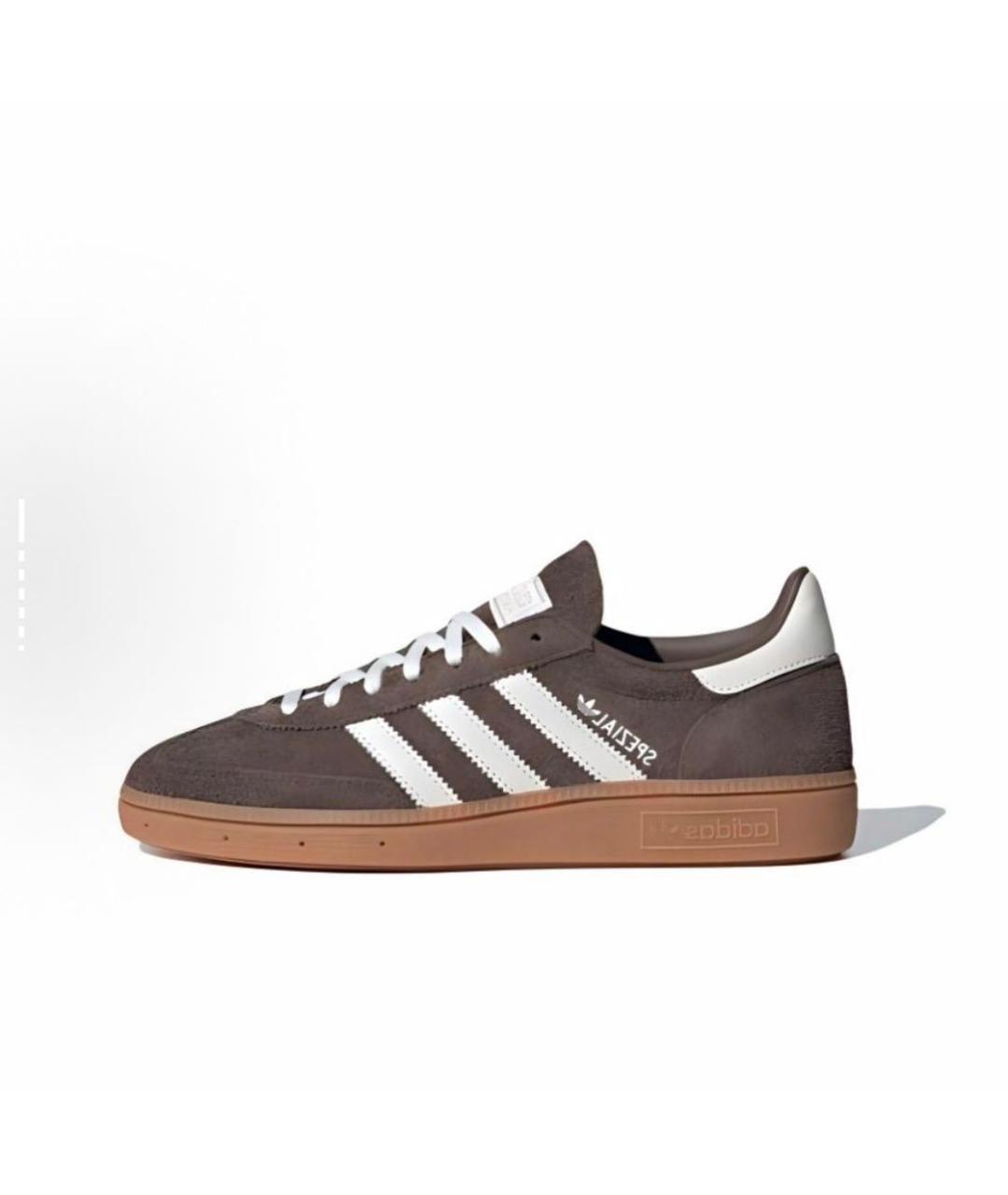 ADIDAS Коричневые замшевые кроссовки, фото 9
