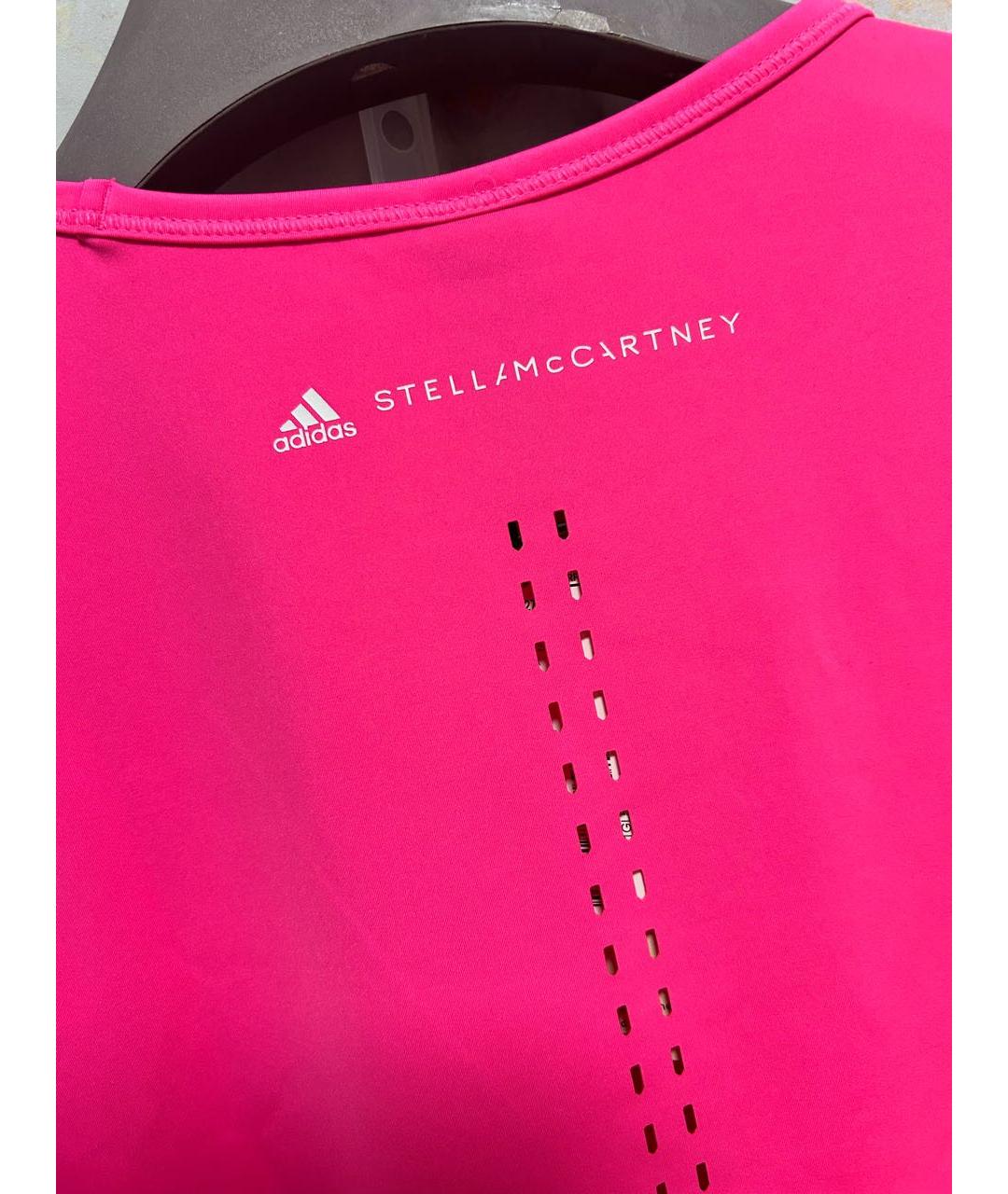 ADIDAS BY STELLA MCCARTNEY Розовая футболка, фото 8