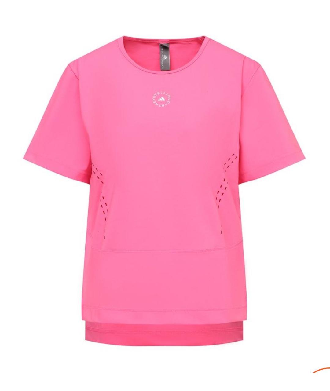 ADIDAS BY STELLA MCCARTNEY Розовая футболка, фото 9