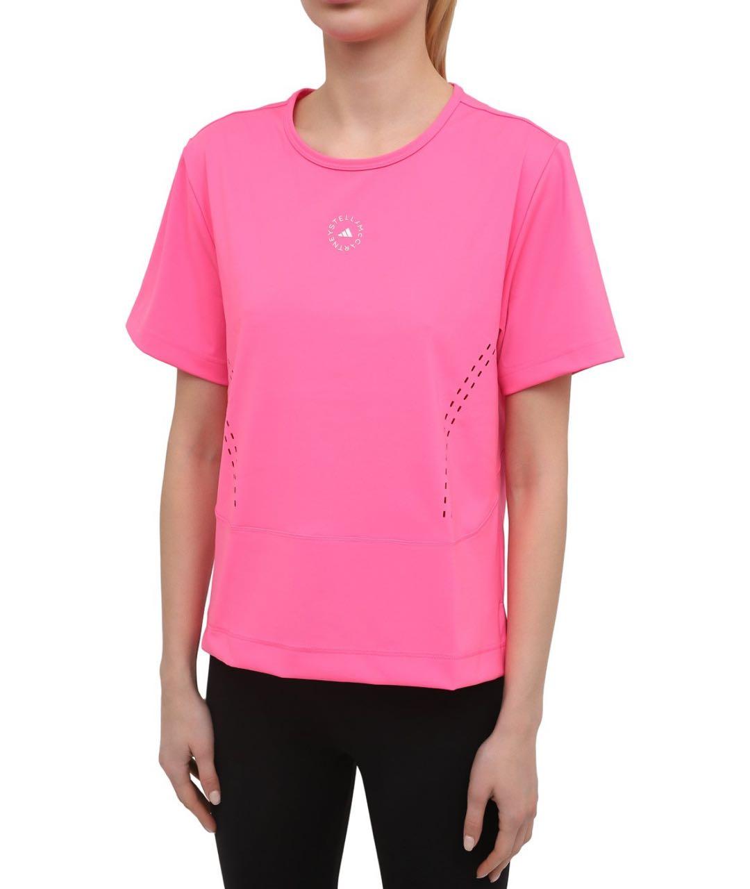 ADIDAS BY STELLA MCCARTNEY Розовая футболка, фото 6