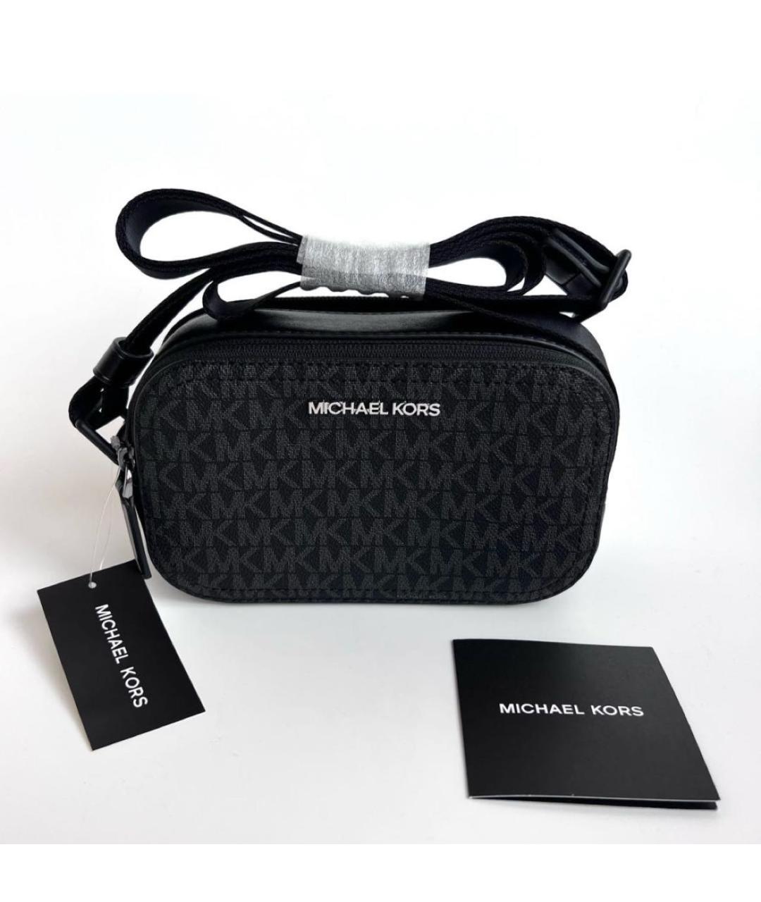 MICHAEL KORS Черная сумка на плечо, фото 5