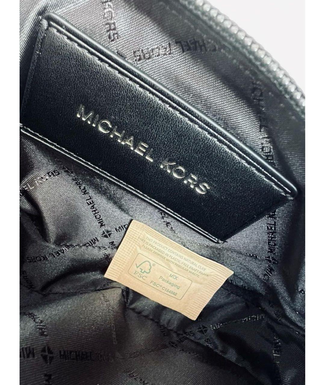MICHAEL KORS Черная сумка на плечо, фото 7