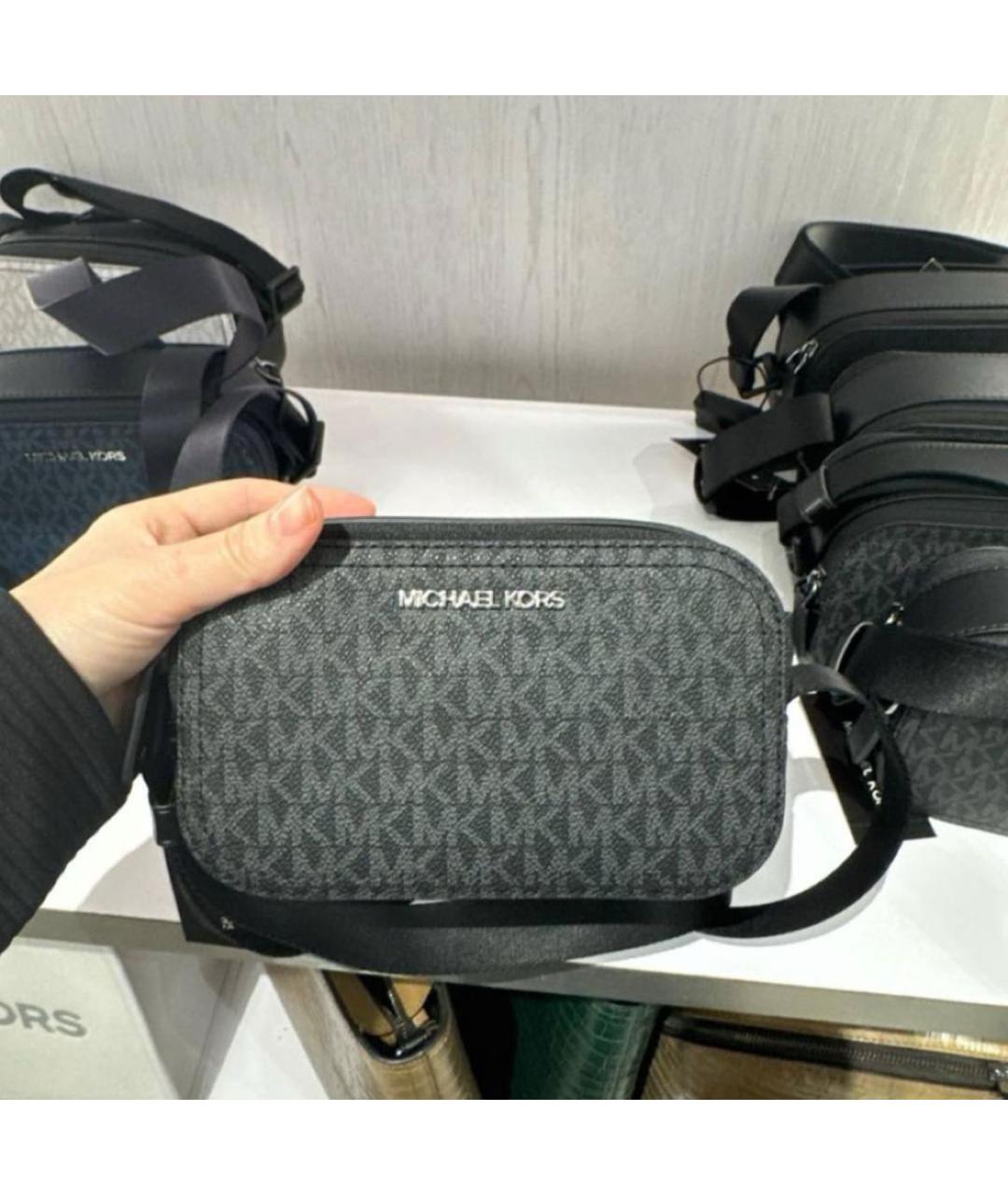 MICHAEL KORS Черная сумка на плечо, фото 8