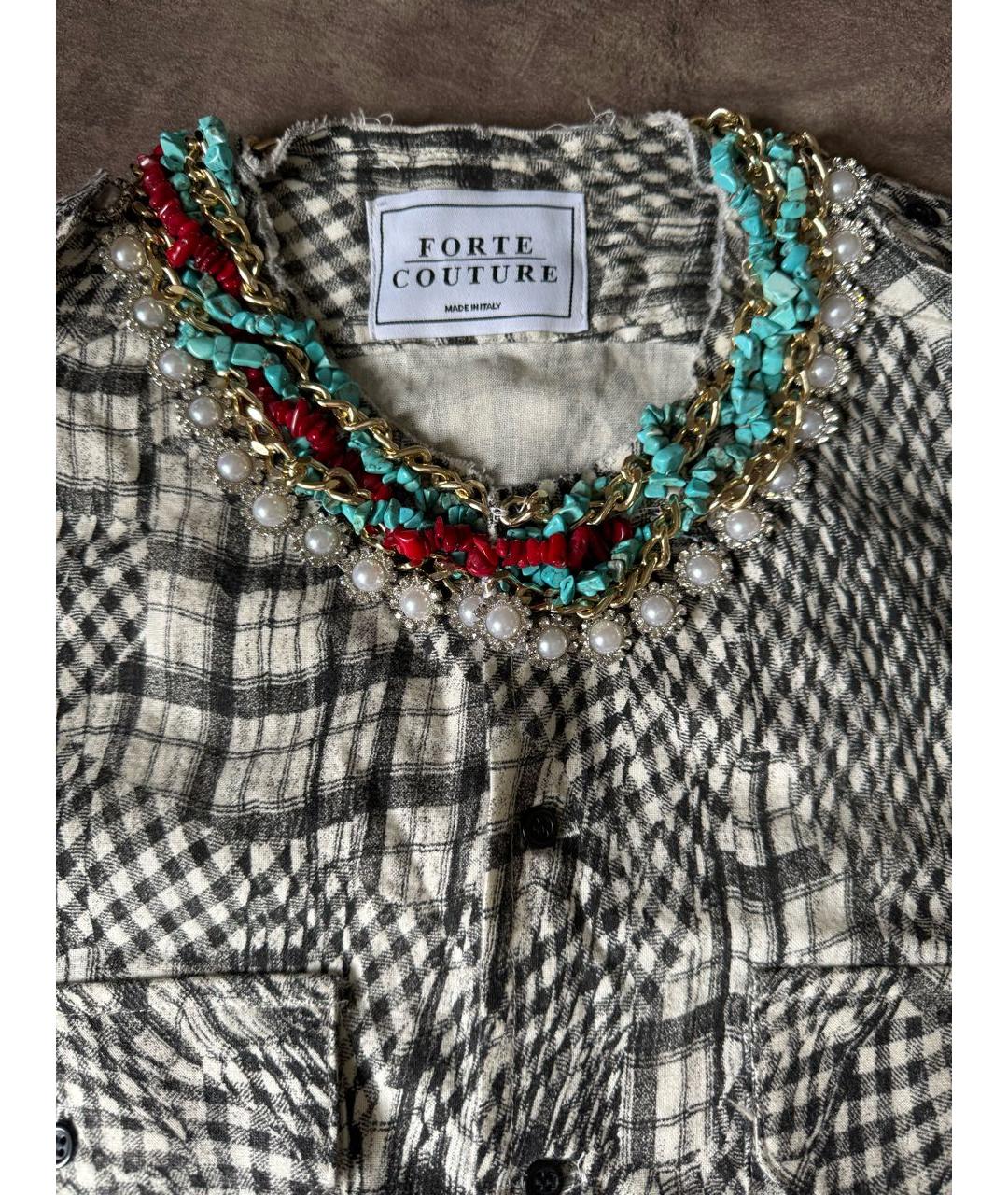 FORTE COUTURE Мульти деним комбинезон, фото 3