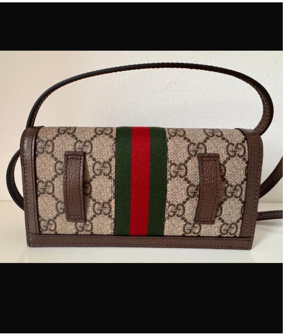 GUCCI Бежевая поясная сумка, фото 4