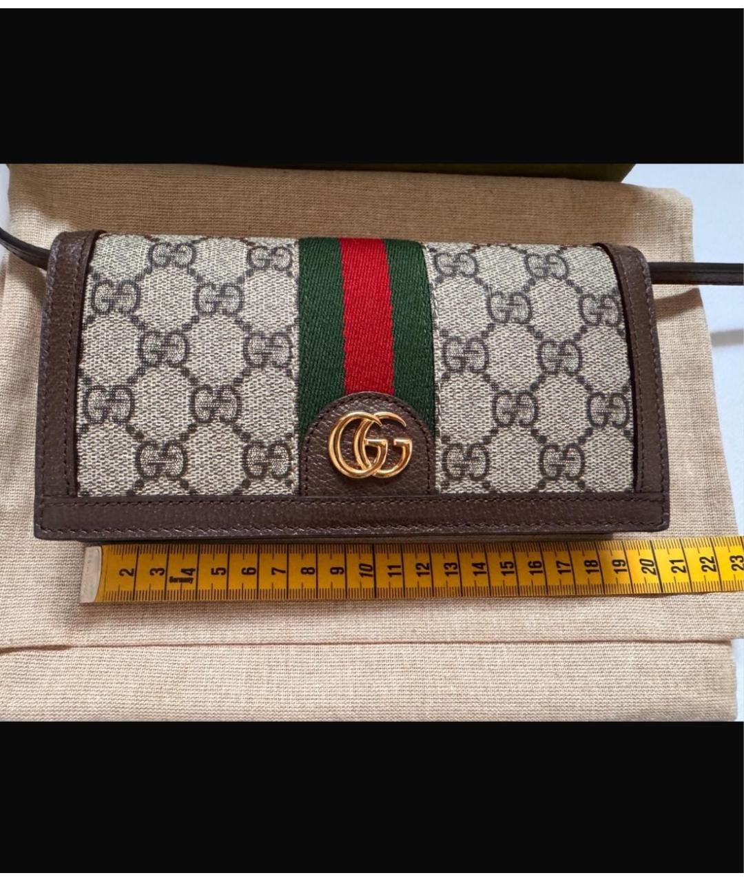 GUCCI Бежевая поясная сумка, фото 3