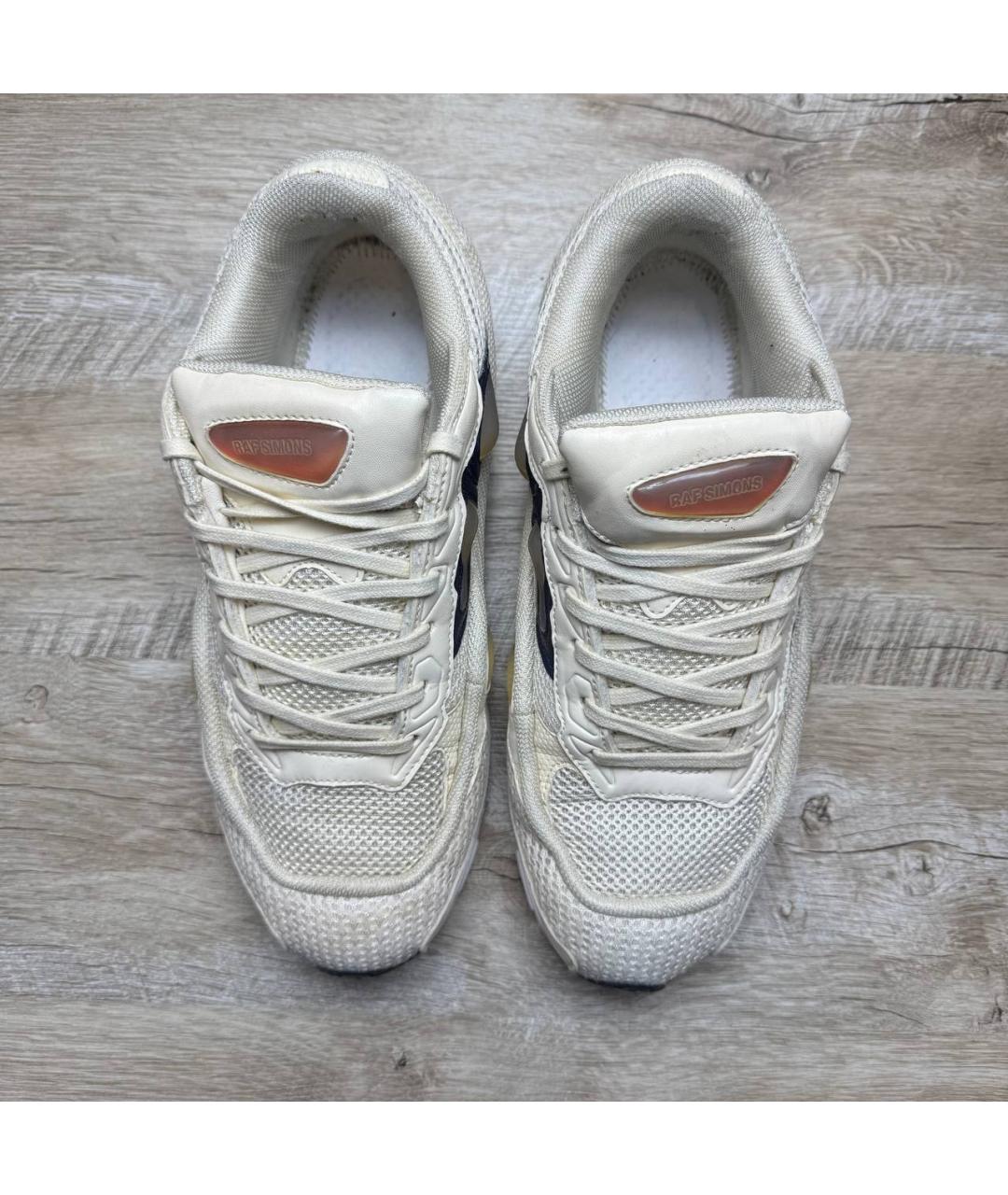 ADIDAS X RAF SIMONS Бежевые низкие кроссовки / кеды, фото 3