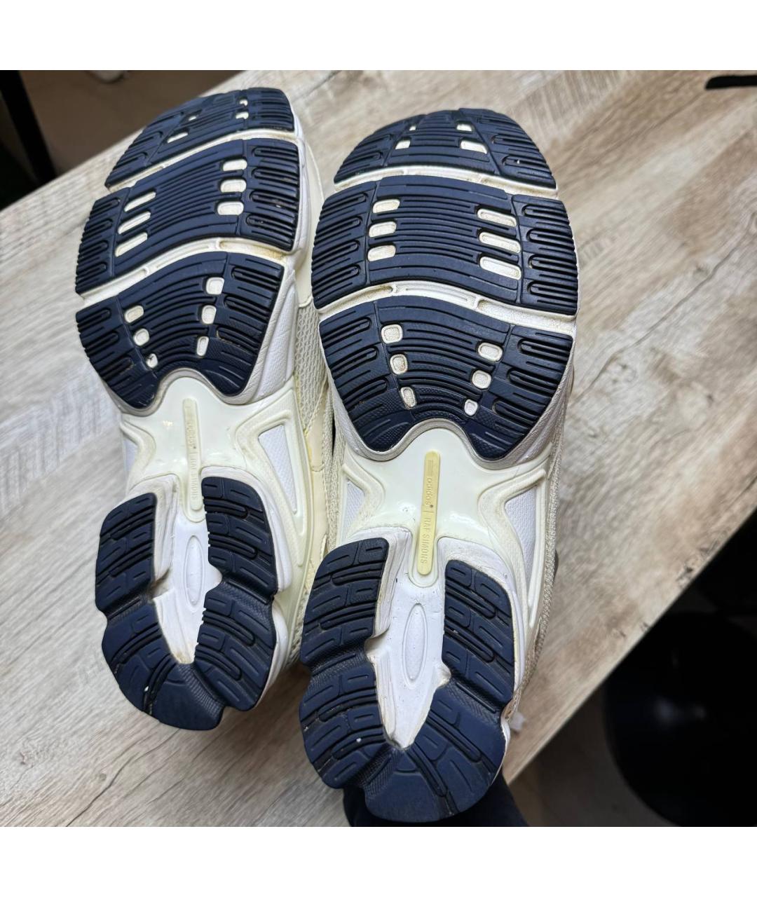 ADIDAS X RAF SIMONS Бежевые низкие кроссовки / кеды, фото 5